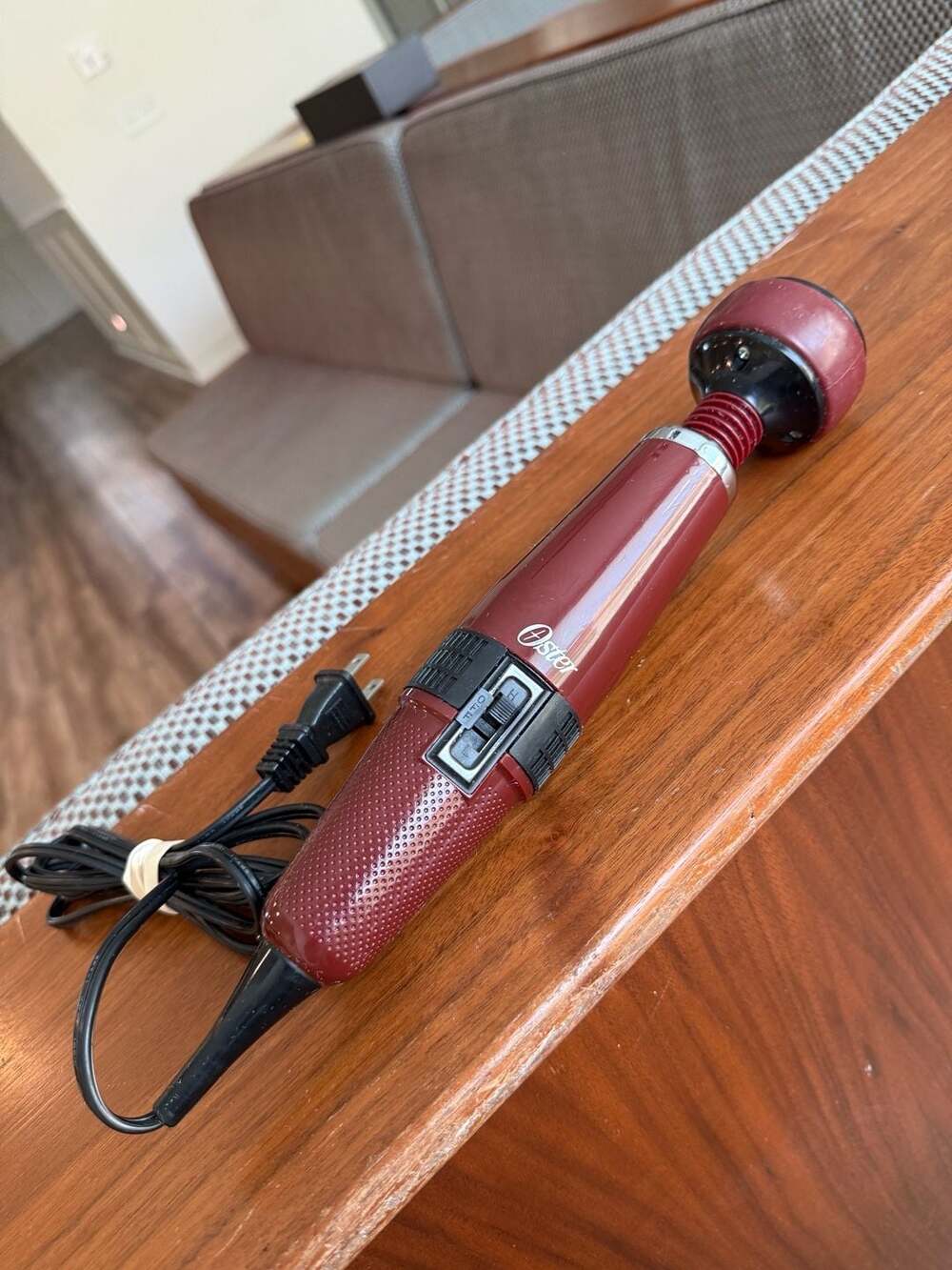 Vintage Oster 295-07B Handheld Vibrating Massage Wand Japan tested